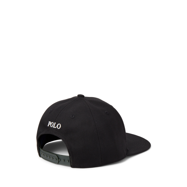 Polo Ralph Lauren Polo 黑色 斜紋布高帽頂棒球帽 2