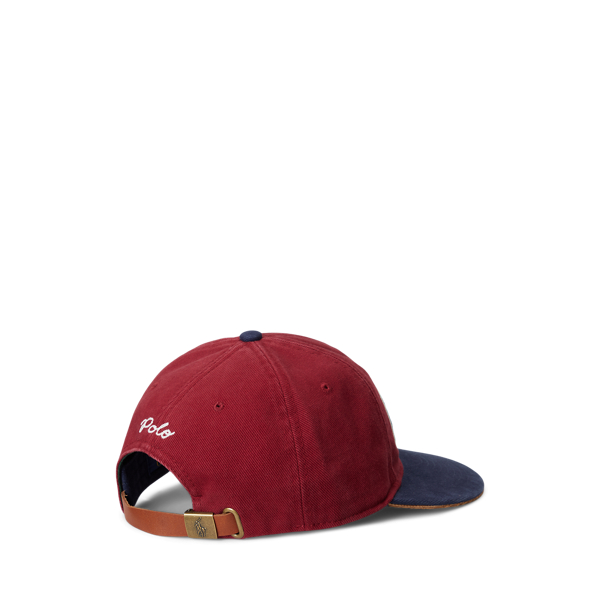 Holiday Red/Newport Navy Logo Twill Ball Cap Polo Ralph Lauren 2