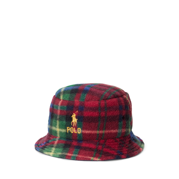 Plaid Fleece Bucket Hat | Ralph Lauren