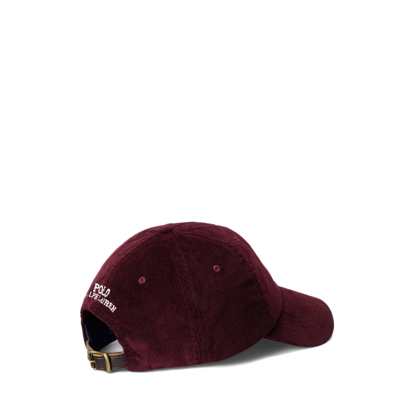 Polo Bear Corduroy Ball Cap