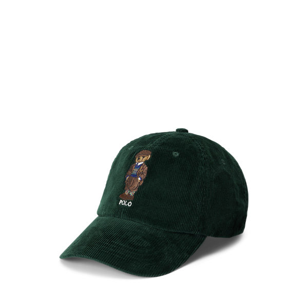 Polo Bear Corduroy Ball Cap for Men Ralph Lauren CH