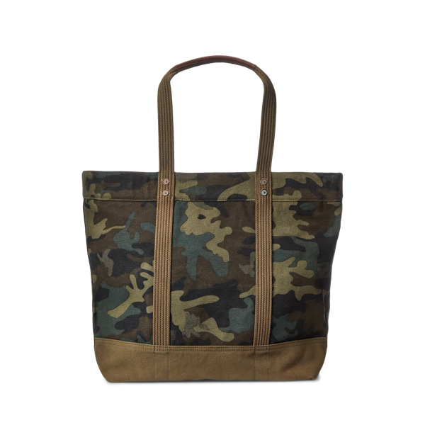 Canvas Camo Tote