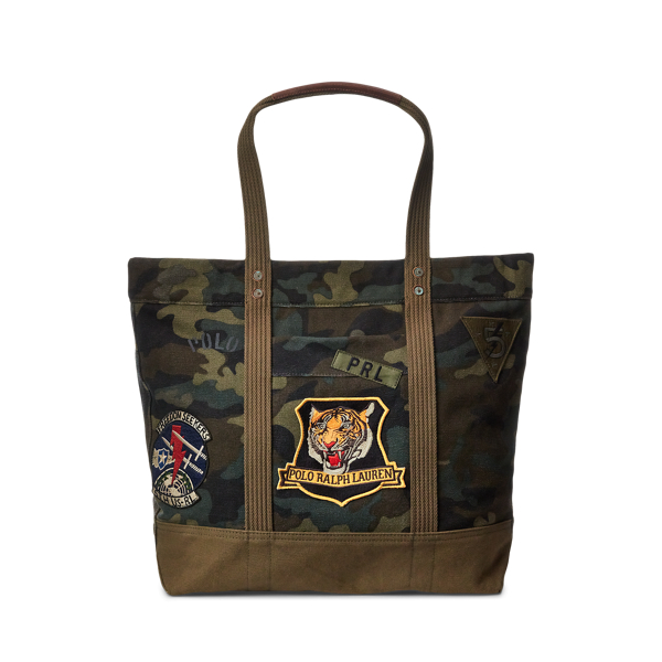 Canvas Camo Tote