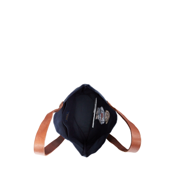 Shopper-Tragetasche mit Polo Bear Polo Ralph Lauren in Navy 5