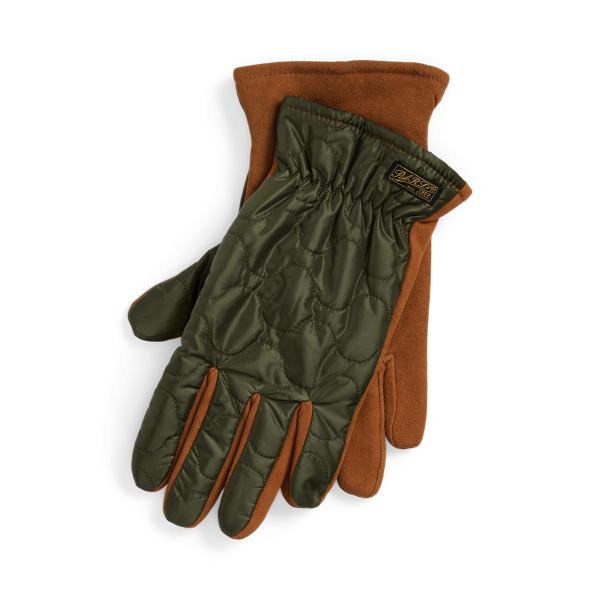 Quilted Touch Screen Field Gloves Polo Ralph Lauren 1