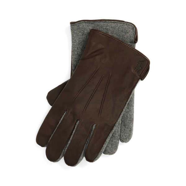 Sheepskin Touchscreen Gloves Polo Ralph Lauren 1