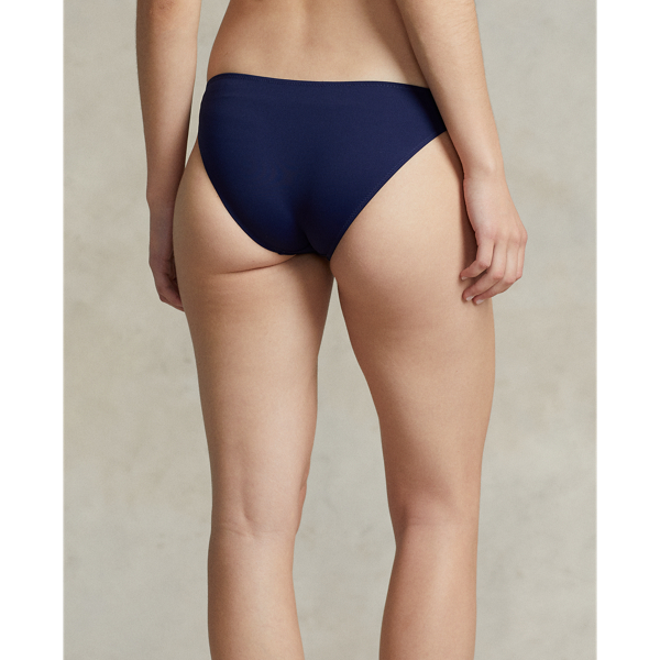 Bas de bikini bicolore avec poneys Polo Ralph Lauren en Marine 4