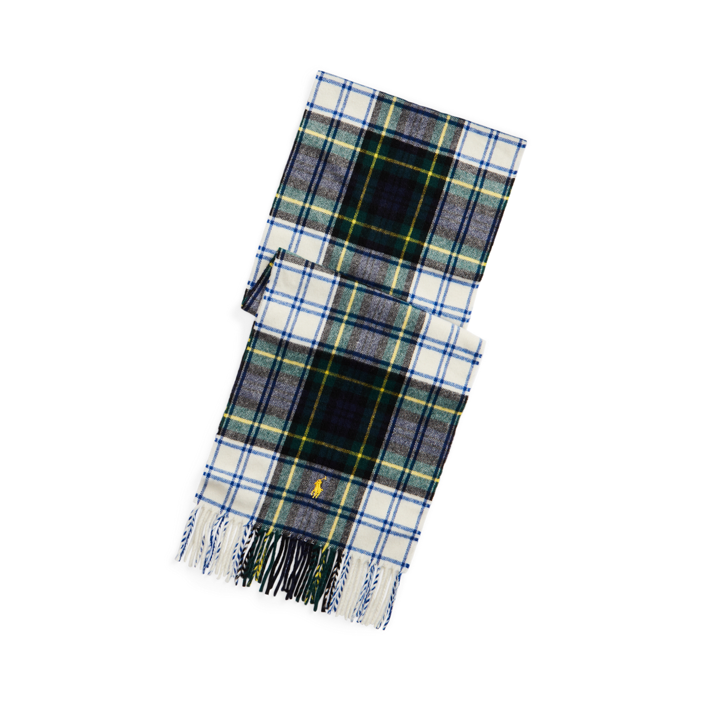 Мужской шарф Ralph Lauren Plaid Wool-Cashmere, цвет: Dress Gordon — фото 2