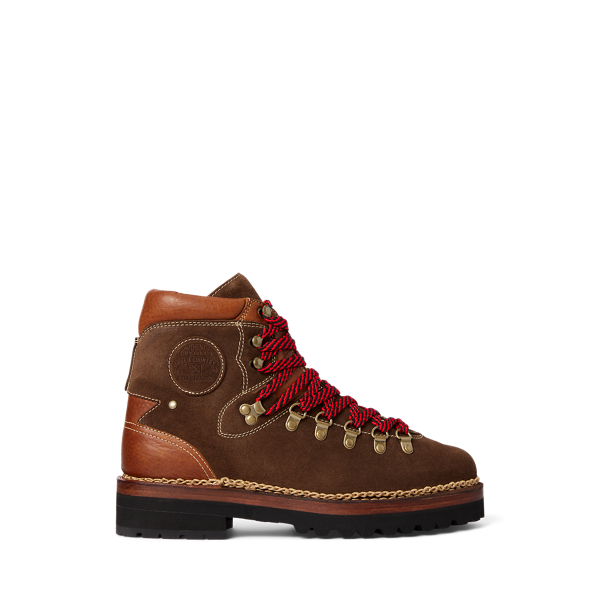 Chocolate Brown/Peanut Alpine Suede Trail Boot Polo Ralph Lauren 1