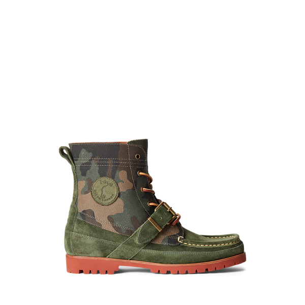 Ranger Suede Camo Canvas Boot