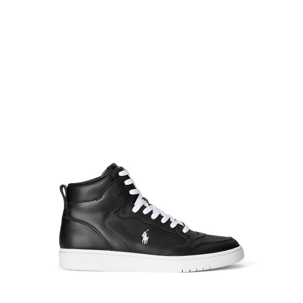 Ralph lauren high top sneakers on sale