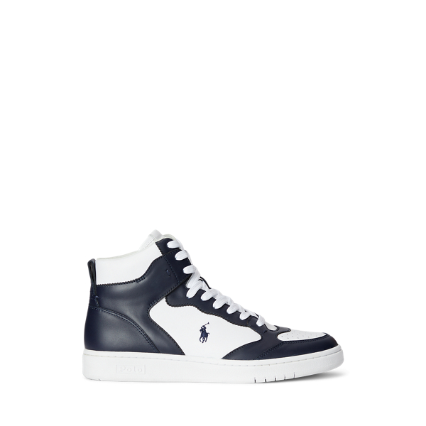 Court Leather High Top Sneaker