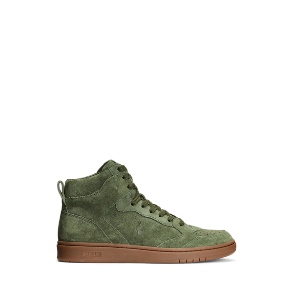 Court Suede High-Top Trainer Polo Ralph Lauren 1