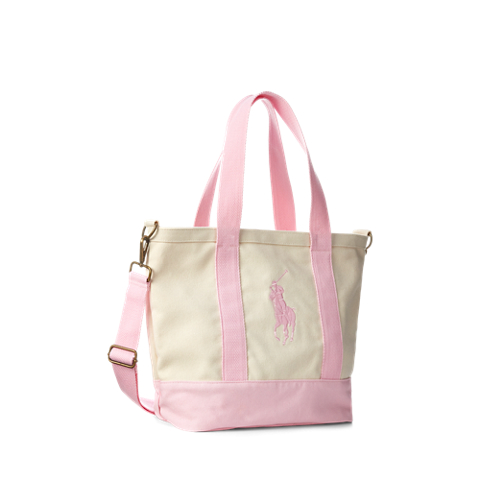 Детские сумки Ralph Lauren Big Pony Cotton Canvas Tote