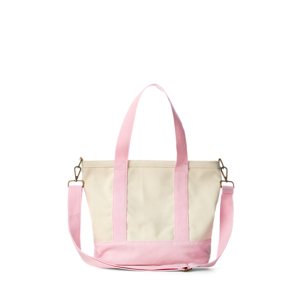 Ralph lauren pink tote bag best sale