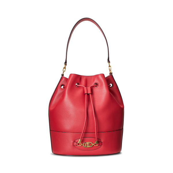 Lauren ralph lauren drawstring bucket bag online