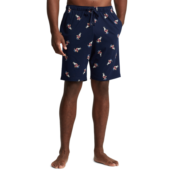 Navy Polo Bear Jersey Sleep Short Polo Ralph Lauren 2