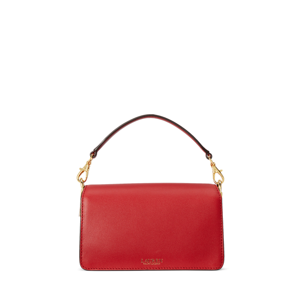 Kleine Umh&auml;ngetasche Tayler aus Leder Lauren in Rl Red 3