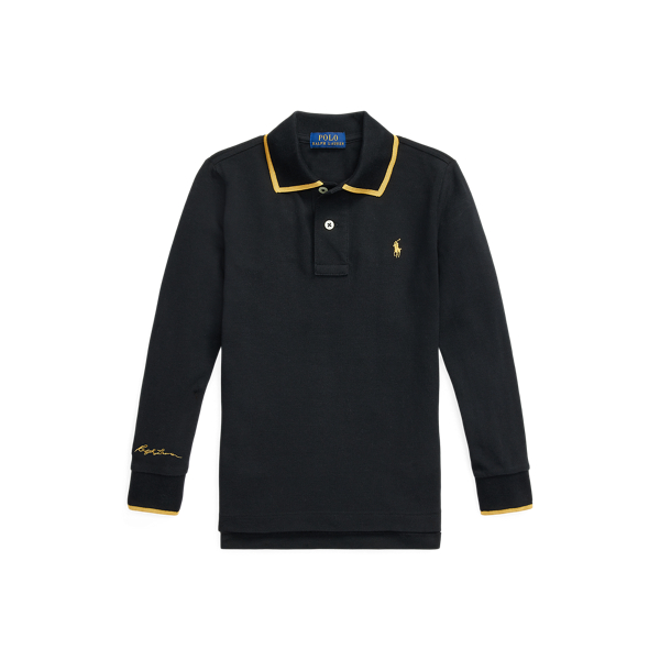 Camisa Polo de manga comprida Lunar New Year Boys 1.5-6 Years em 1