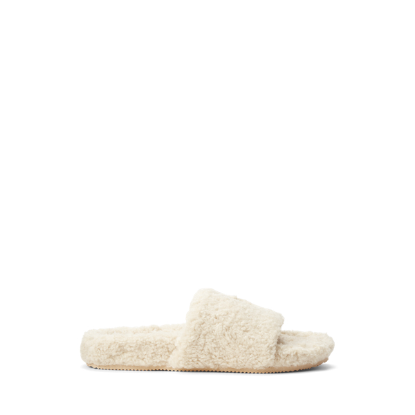 Faux Fur Slide Slipper Polo Ralph Lauren 1