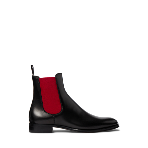 Safford Burnished Calfskin Bootie Ralph Lauren Collection 1
