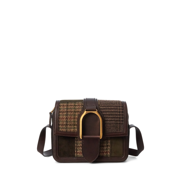 Patchwork Tweed Welington Crossbody Bag