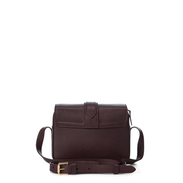 Umh&auml;ngetasche Welington aus Kalbsleder Ralph Lauren Collection in Bordeaux 4