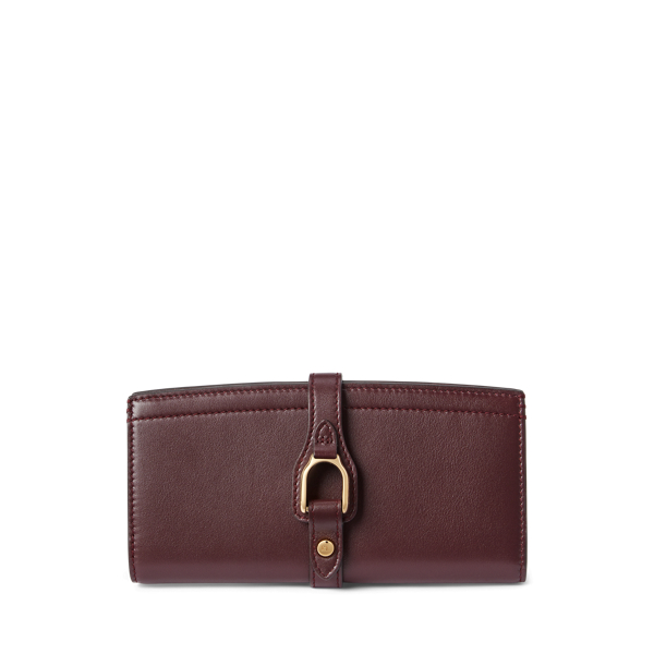 Schmale Kalbslederbrieftasche Welington Ralph Lauren Collection in 1