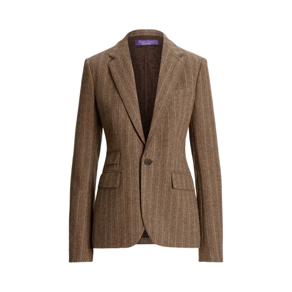 Parker Herringbone Tweed Jacket Ralph Lauren Collection 1