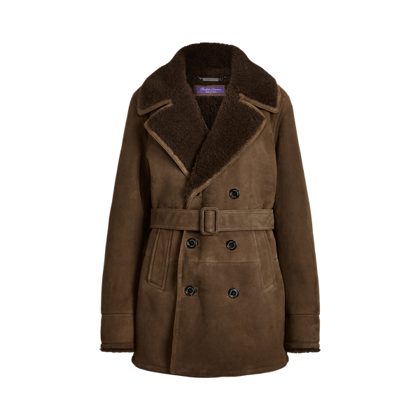 Caban Krofton in shearling Ralph Lauren Collection in 1