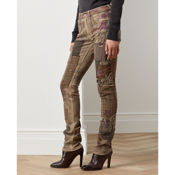 Cal&ccedil;as de ganga 160 Slim com enfeites Ralph Lauren Collection em Aplica&ccedil;&otilde;es Chateau 5