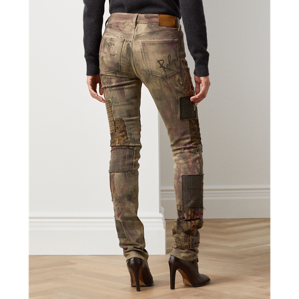 Cal&ccedil;as de ganga 160 Slim com enfeites Ralph Lauren Collection em Aplica&ccedil;&otilde;es Chateau 6