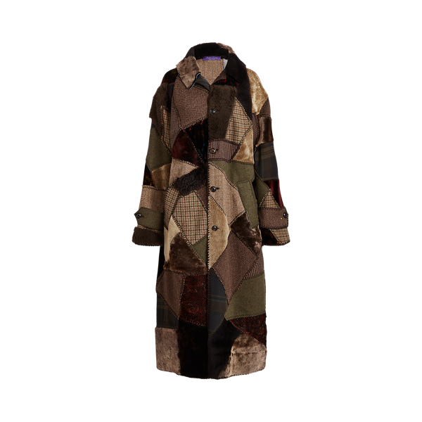 Abrigo Harmon de borreguillo Ralph Lauren Collection en 1