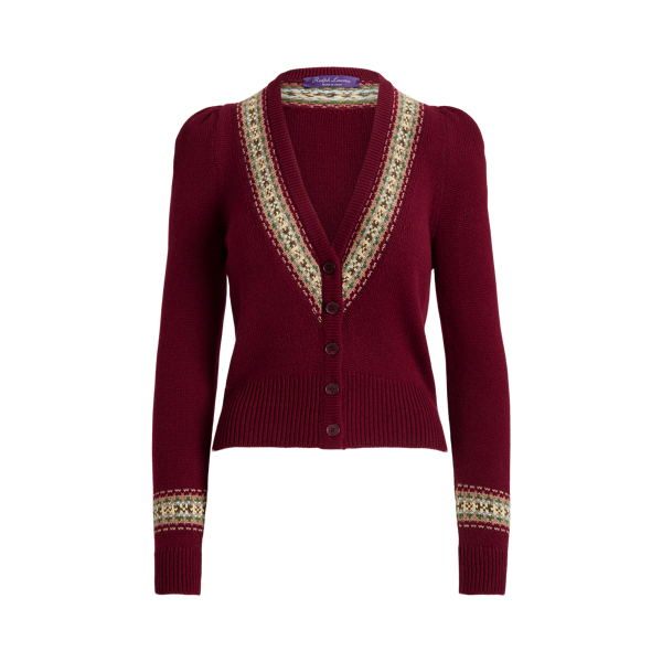 Fair Isle vesttrui Ralph Lauren Collection in 1