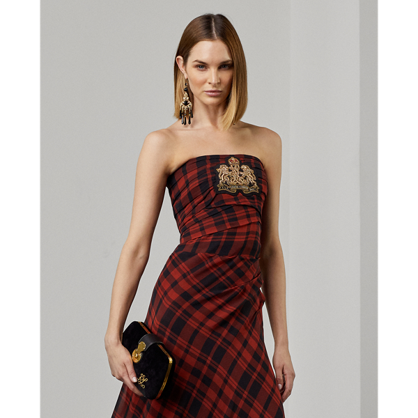 Plaid party dress hotsell