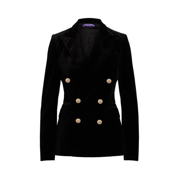 Black Camden Velvet Jacket Ralph Lauren Collection 2