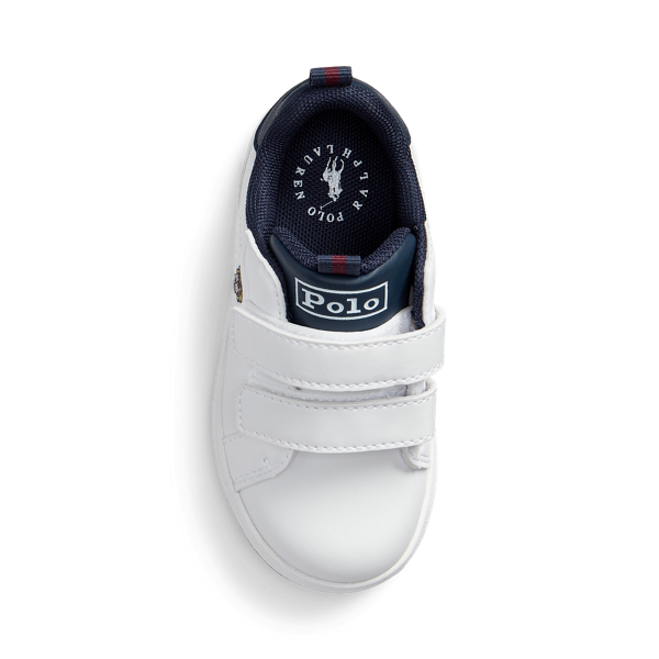 EZ-Sneaker Court mit Polo Bear Boys 1.5-6 Years in Wei&szlig; 4