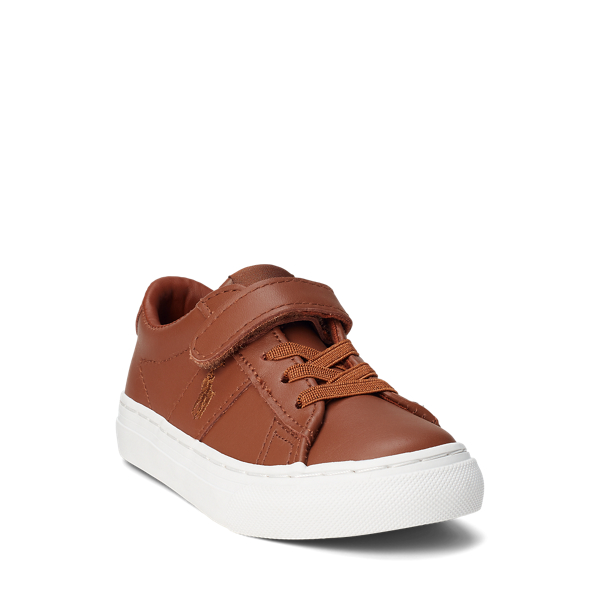 Tan Sayer Leather PS Trainer Boys 1.5-6 Years 2