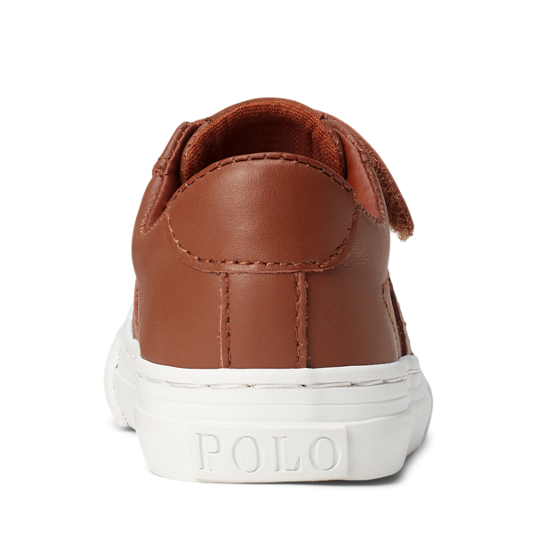 Tan Sayer Leather PS Trainer Boys 1.5-6 Years 3