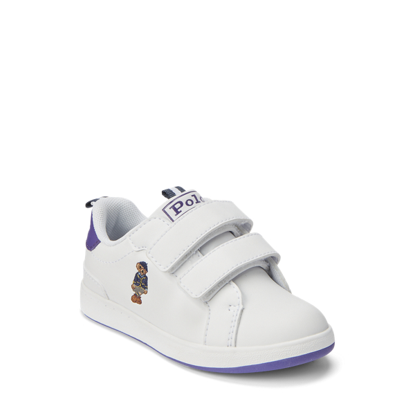 EZ-Sneaker Court mit Polo Bear Girls 1.5-6.5 Years in Wei&szlig; 2