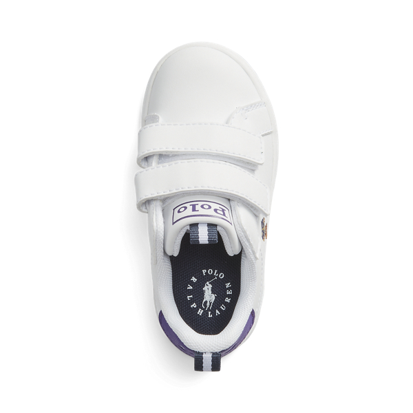 EZ-Sneaker Court mit Polo Bear Girls 1.5-6.5 Years in Wei&szlig; 4