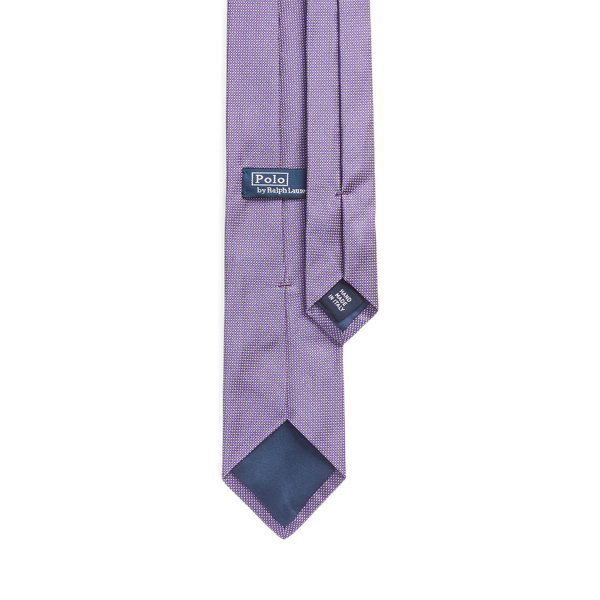 Pin Dot Silk Narrow Tie for Men Ralph Lauren QA