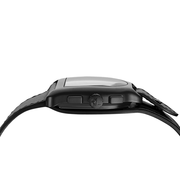 Modèle chronographe en PVD cadran noir