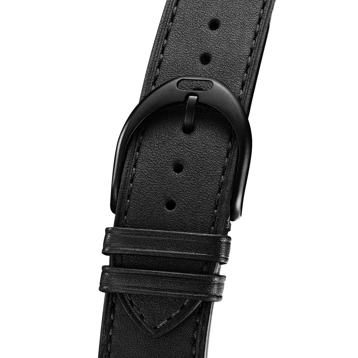 Часы Ralph Lauren Stirrup Large Chronograph PVD Black Dial, цвет: Чёрный — фото 3