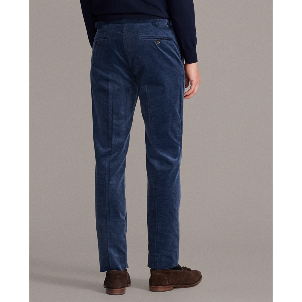 Blue Gregory Corduroy Suit Trouser Purple Label 4