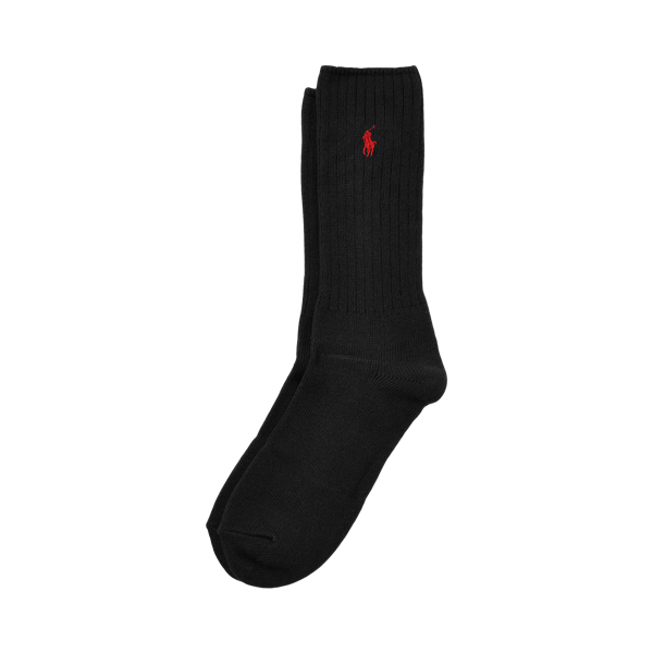 Cotton-Blend Crew Socks