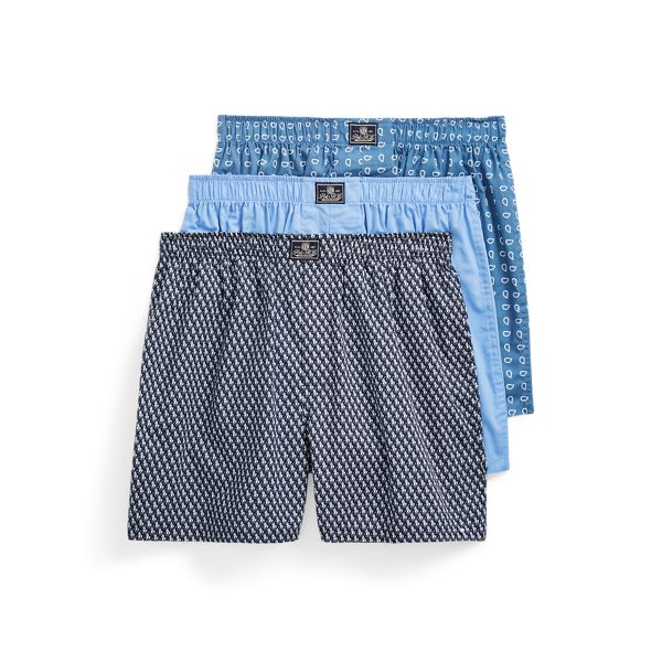 Tre paia di boxer in cotone