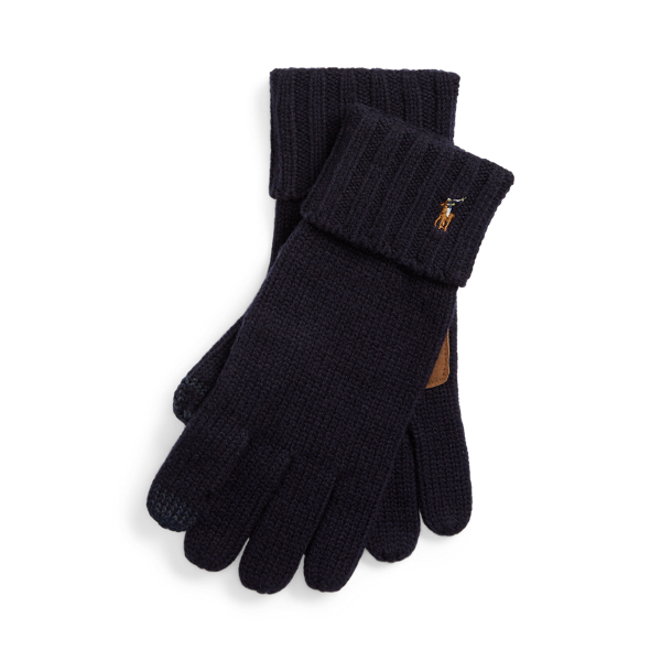 Merino Wool Touch Screen Gloves Polo Ralph Lauren 1