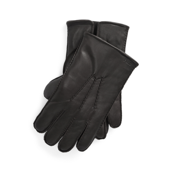Cashmere-Lined Sheepskin Touch Gloves Polo Ralph Lauren 1