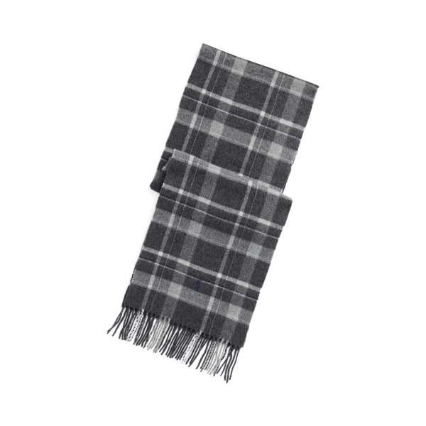 Plaid Wool-Cashmere Scarf Polo Ralph Lauren 1